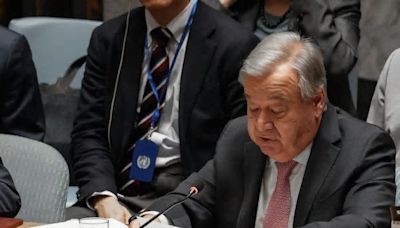 Guterres, in Medio Oriente c'è il rischio di conflitto regionale