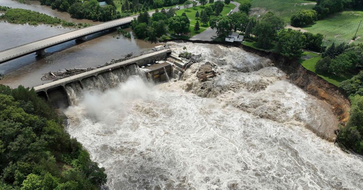 At least 2 are dead from catastrophic Midwest flooding and a Minnesota dam is at risk of failing