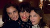 Supermodels reunite! Cindy Crawford, Christy Turlington and Helena Christensen link up for the holidays
