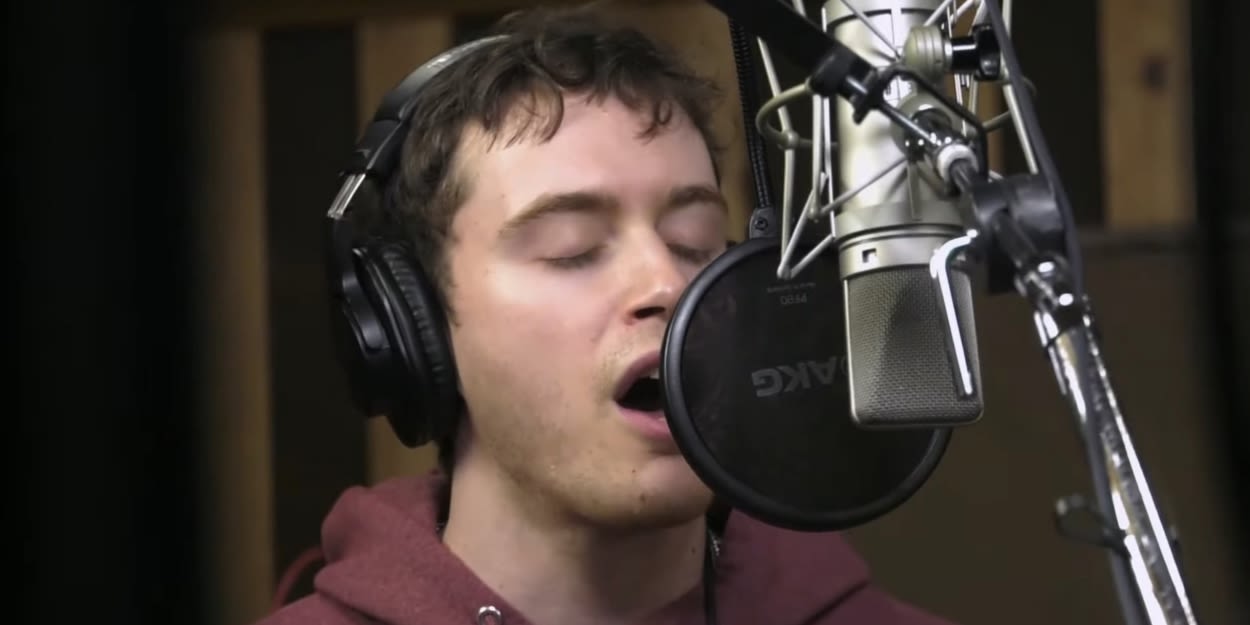 Photos/Video: Go Inside the Recording Studio with Schmidt, Comer, & Grant Singing 'Throwing in the Towel' from THE OUTSIDERS