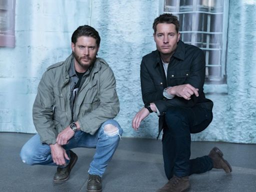 Jensen Ackles joins Justin Hartley in video, photos of Sunday's 'Tracker