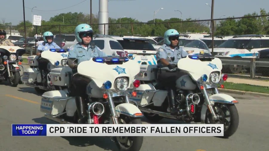 ‘They protected this city’: Motorcyclists honor fallen police officers, raise funds Sunday in annual Ride to Remember