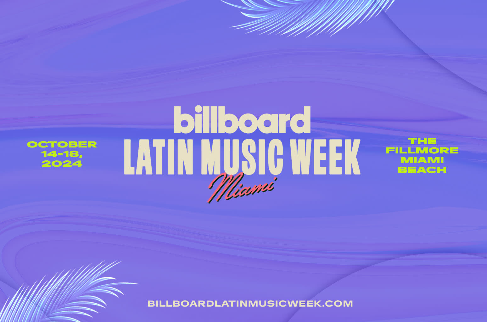 Peso Pluma, Gloria Estefan, JOP, Mon Laferte, Danny Ocean & More Set for Latin Music Week 2024 in Miami Beach