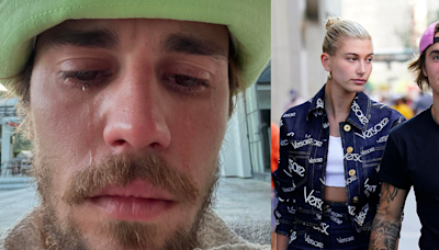 Hailey Bieber Labels Husband Justin A 'Pretty Crier' After He Posted 'Worrying' Crying Selfies