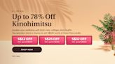 Kickstart Your Month with Kinohimitsu, iShopChangi Singapore’s Brand of the Month — Up to 78% Off Storewide