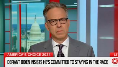 ‘He’s Proud to Be the First Black Woman?’ Jake Tapper Airs Brutal Montage of Biden’s ‘Not Coherent’ Post-Debate Stumbles