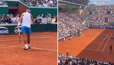 Orgullo del deporte español: escuchen y vean el entrenamiento de Nadal en Roland Garros