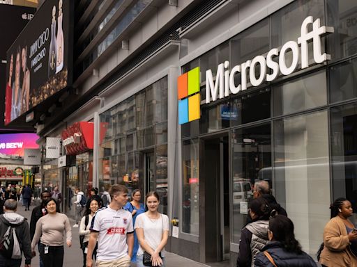 Microsoft decepciona em 'nuvem' no último trimestre, e ações caem