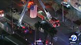 Procession held for deputy who died after found unresponsive at South LA station