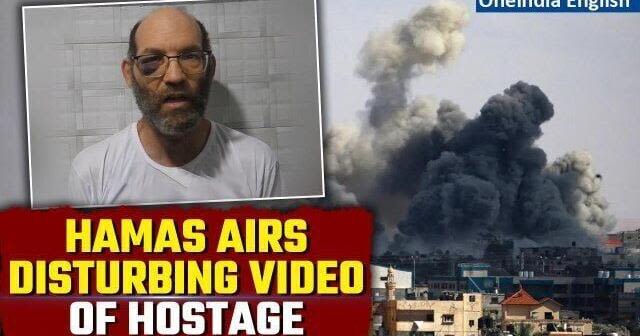 Hamas Releases A Disturbing Video Of Hostage, Warns That ‘Time Is Running Out’ | Watch