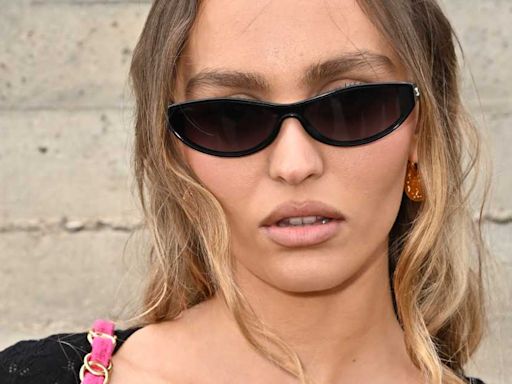 Johnny Depp's Daughter Lily-Rose Shows Major Skin in Crop Top and Mini Skirt at Fashion Event