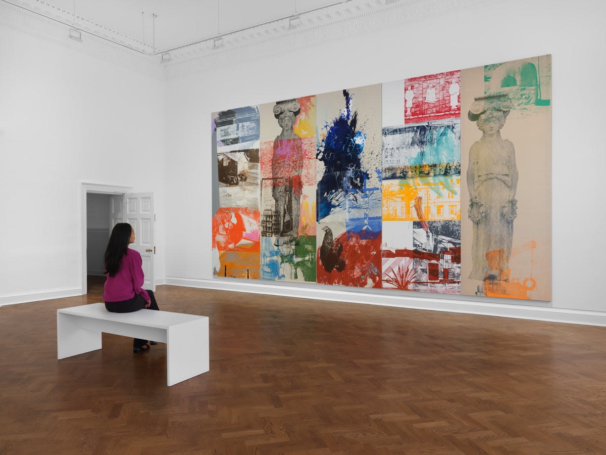 Robert Rauschenberg’s art of all cultures goes on display for first time in 30 years