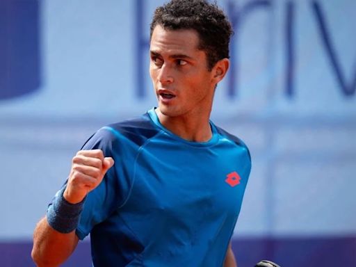 Juan Pablo Varillas venció a exTop 3 del mundo y clasificó a los octavos de final del ATP de Gstaad