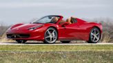 Rare 2014 Ferrari 458 Spider Heads To Mecum Indy 2024 Auction