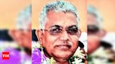 Former Bengal BJP president Dilip Ghosh remains silent ahead of party meet | Kolkata News - Times of India