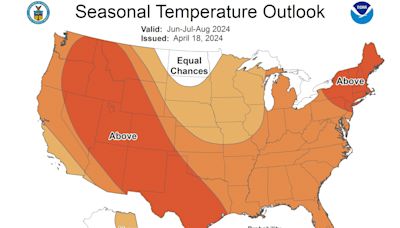 Early forecast says summer 2024 is set to be unusually hot across most of USA