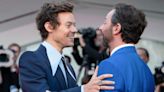 Watch Harry Styles kiss Nick Kroll during Don't Worry Darling's Venice standing ovation