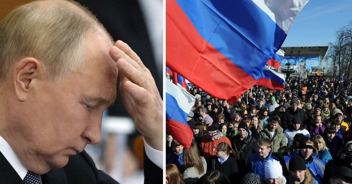 Russians turning on Putin as shock new poll shows true feelings over Ukraine war