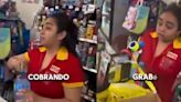 Surge Lady OXXO: una cajera le aventó agua a un cliente y no le quiso cobrar