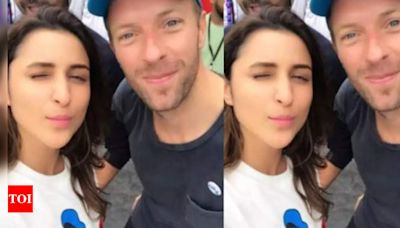 Parineeti Chopra selects the ‘perfect time’ to share her throwback pic with Coldplay star Chris Martin | - Times of India