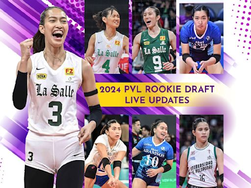 LIVE UPDATES: 2024 PVL Rookie Draft