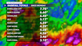 Widespread rain and storms continue throughout Wednesday