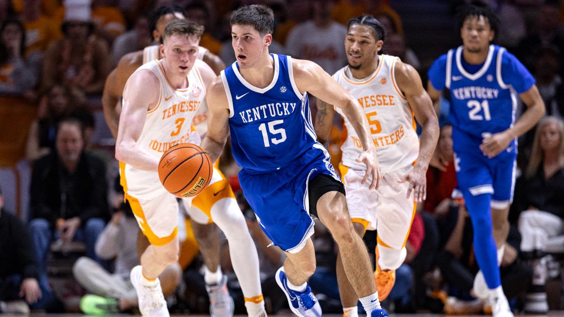 Kentucky's Reed Sheppard, Rob Dillingham selected in first round of NBA Draft