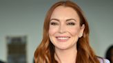 Lindsey Lohan just shared BTS pics of her beauty look for her new rom-com and it looks SO wholesome