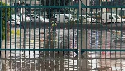 Inundaciones y autos varados: las impactantes imágenes que dejó la lluvia en Naucalpan