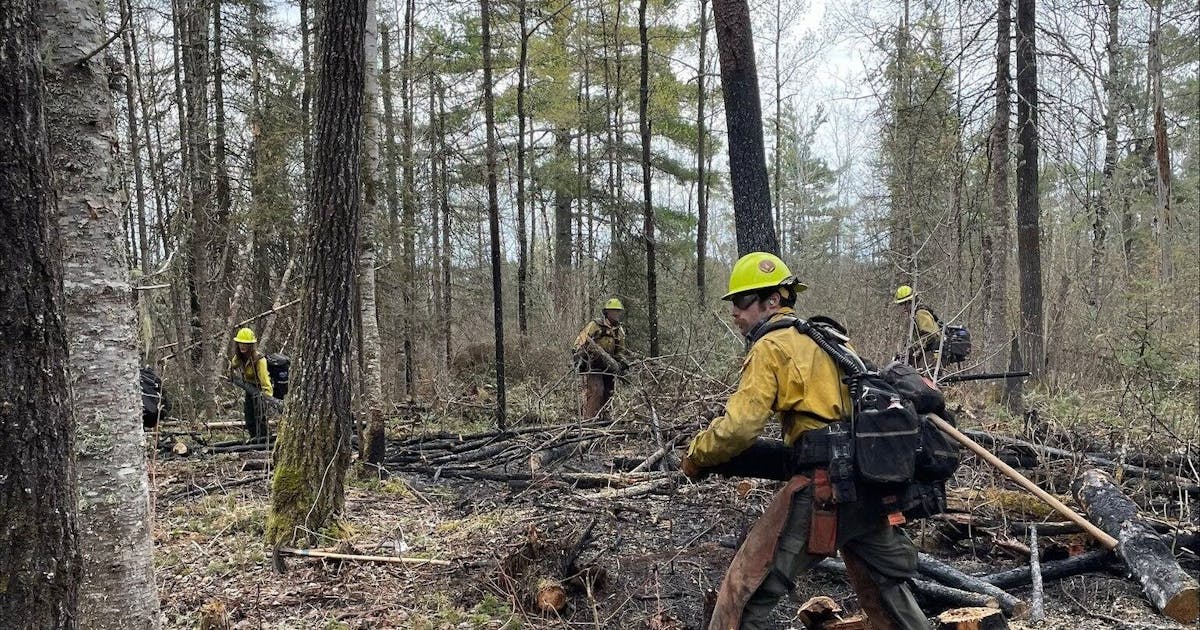 Forest Service: Superior wildfire that started with prescribed burn contained