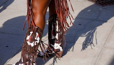 Sequinned cowboy boots, matching cowboy hats: what people wore to CCMF in Myrtle Beach