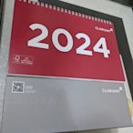 （詢問再下標）全新 2024年 三角桌曆  平放未展開尺寸約33.5*23cm 親戚託售