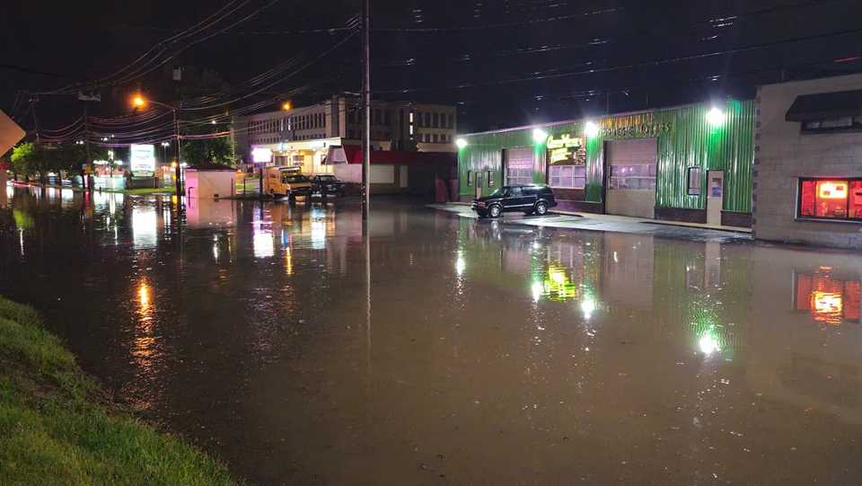 Overnight flooding reported in Carnegie