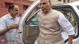 AFHQ Civil Services can serve as imp link in connecting armed forces, civilian govt: Rajnath Singh - The Economic Times