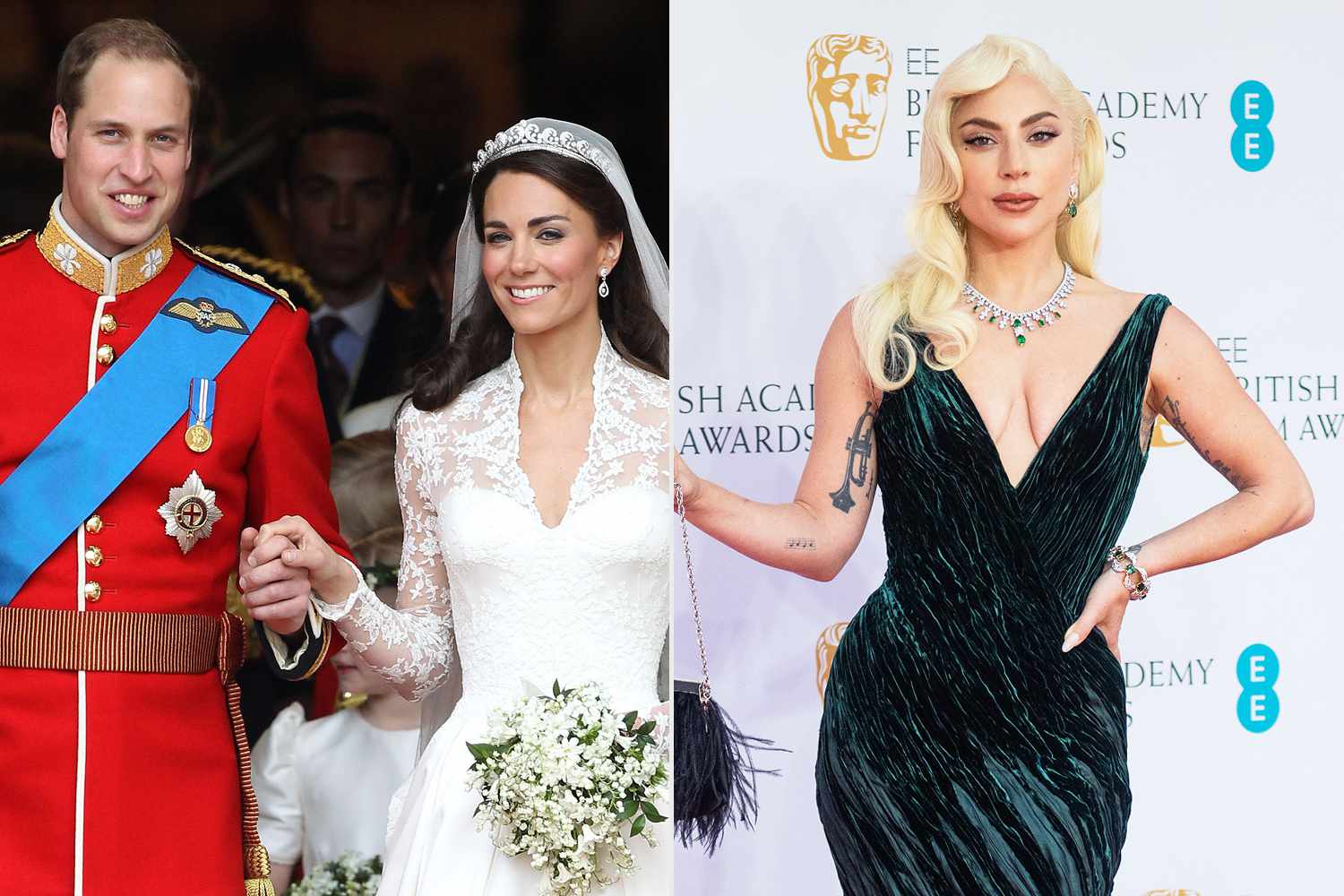 Kate Middleton and Prince William's Newly Revealed Wedding Photo Was Actually Teased in 2017 — with Lady Gaga!