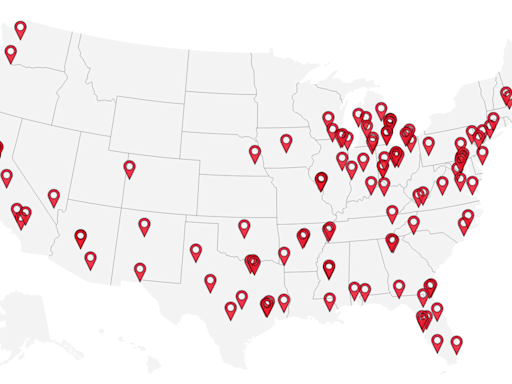 Mapped: Victims claim they were sex trafficked at these 118 hotels