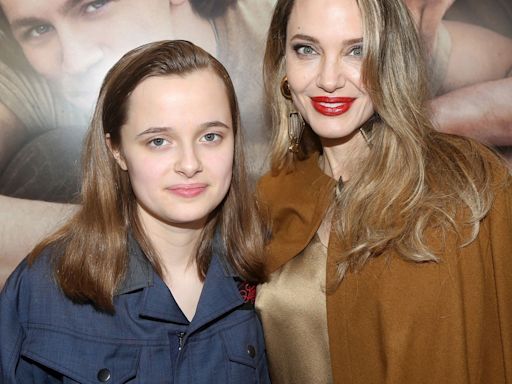 Brad Pitt and Angelina Jolie's 15-Year-Old Daughter Credited as "Vivienne Jolie" in Broadway Playbill - E! Online