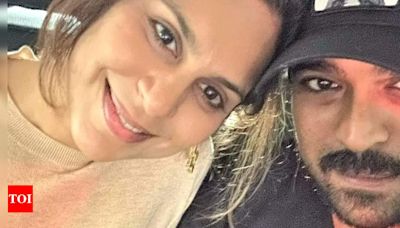 Ram Charan keeps it short and sweet as the 'Game Changer' actor shares birthday wishes for Upasana | Telugu Movie News - Times of India