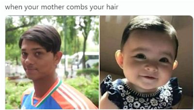 Cricketer Yashasvi Jaiswal’s new hairstyle makes Internet ‘nostalgic’. Best memes