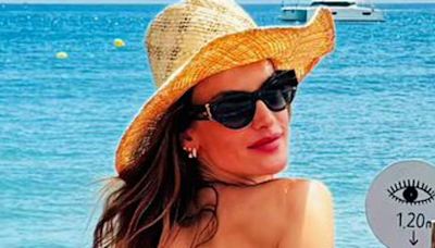 Alessandra Ambrosio, 43, puts on cheeky display in Ibiza