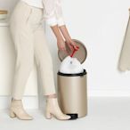 【Brabantia】NEWICON環保垃圾桶-20L香檳金