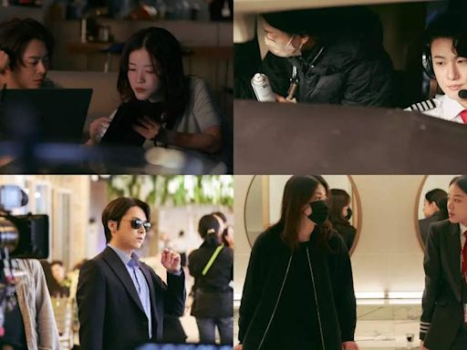 Sneak peek of 'Pilot': Jo Jung Suk, Han Sun Hwa, Shin Seung Ho, and Lee Joo Myung share behind-the-scenes photos - Times of India