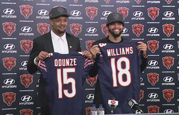 What should expectations be for the Caleb Williams-Rome Odunze connection? Consider past rookie QB-WR combos