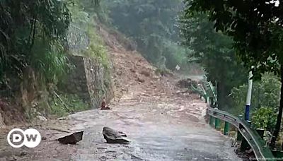 China reports deadly landslide, heavy rains as Gaemi weakens – DW – 07/28/2024