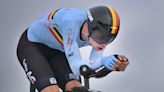 Wout van Aert spotted training with front disc ahead of Paris Olympics time trial