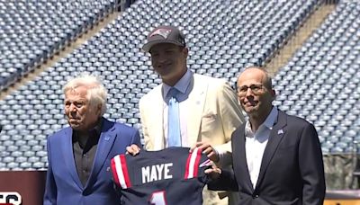 New Patriots QB Drake Maye named Honorary Chair of 25th Anniversary Best Buddies Challenge - Boston News, Weather, Sports | WHDH 7News