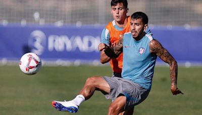 Partido de entrenamiento para acabar el primer stage del Atlético