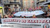 Los 'seis de Zaragoza' comienzan a entrar en prisión cinco años después de manifestarse contra Vox