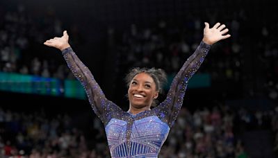 Simone Biles and Leon Marchand headline memorable moments at the halfway point of the Paris Olympics