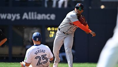 Rogers' grand slam lifts surging Detroit Tigers 7-3 over Toronto Blue Jays